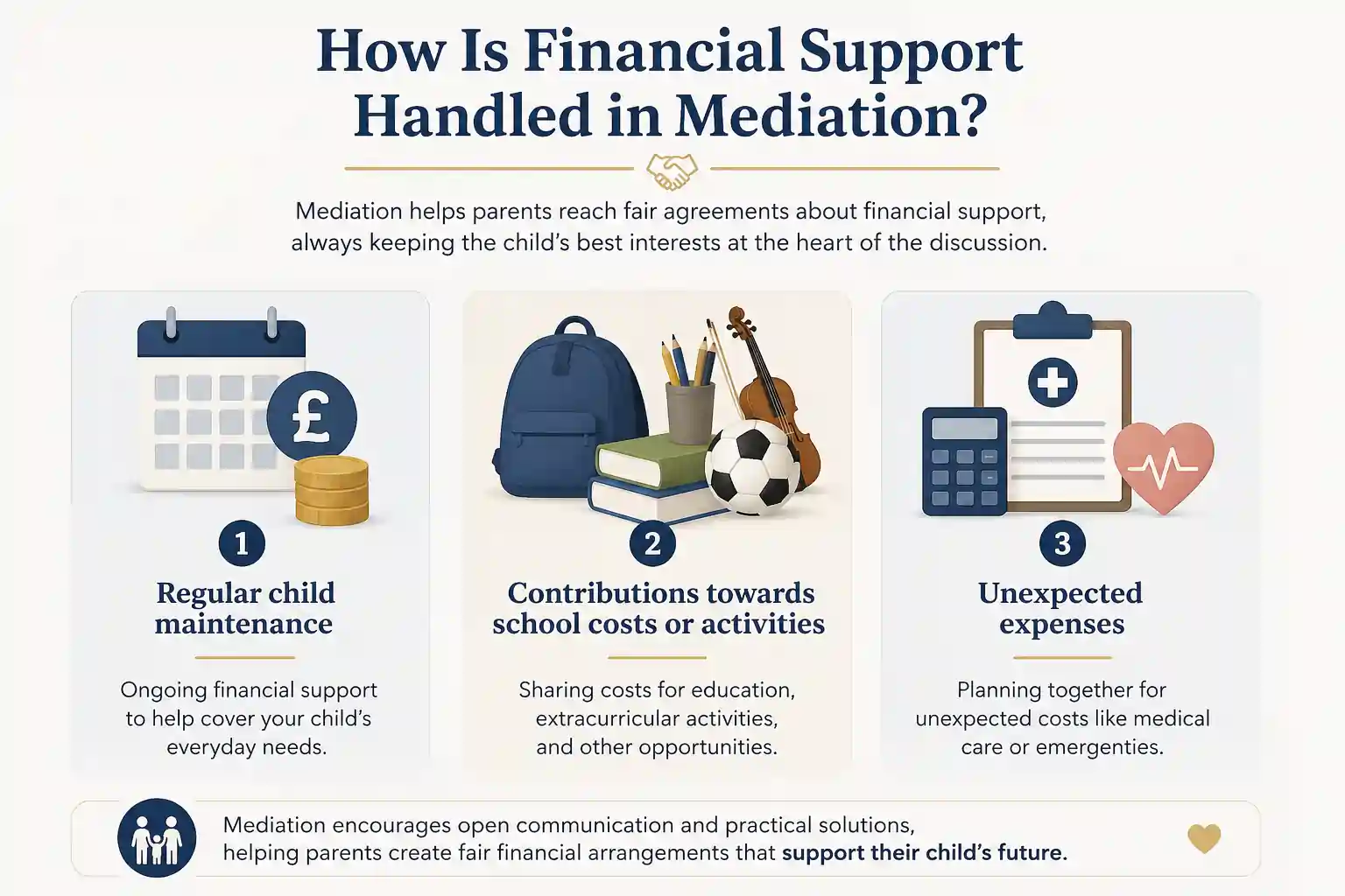 How Is Financial Support Handled in Mediation Crawley